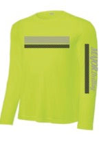 Load image into Gallery viewer, Reflective 100% Polyester High Visibility Shirt - #ST350LS