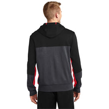 Load image into Gallery viewer, Sport-Tek Tech Fleece Colorblock Full-Zip Hooded Jacket - #ST245