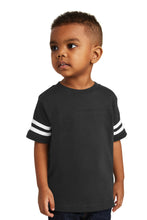Load image into Gallery viewer, Rabbit Skin Toddler Football Fine Jersey Tee - #RS3037