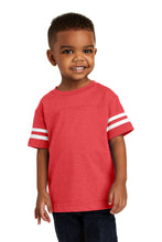 Load image into Gallery viewer, Rabbit Skin Toddler Football Fine Jersey Tee - #RS3037
