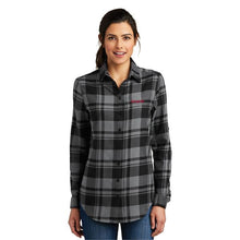 Load image into Gallery viewer, Port Authority Ladies Plaid Flannel Tunic - #LW668