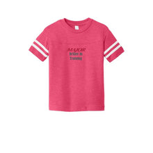 Load image into Gallery viewer, Rabbit Skin Toddler Football Fine Jersey Tee - #RS3037
